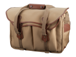 445 MKII Camera Laptop Bag - Khaki Canvas   Tan Leather For Sale