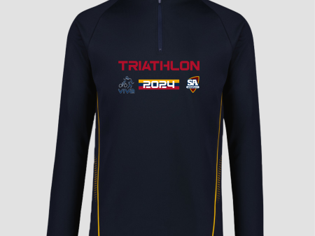 SSSA TRIATHLON EVENT QTR ZIP JACKET on Sale