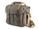 307L Camera Laptop Bag - Sage FibreNyte   Chocolate Leather Sale