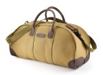 Weekender Bag - Khaki FibreNyte   Chocolate Leather Sale