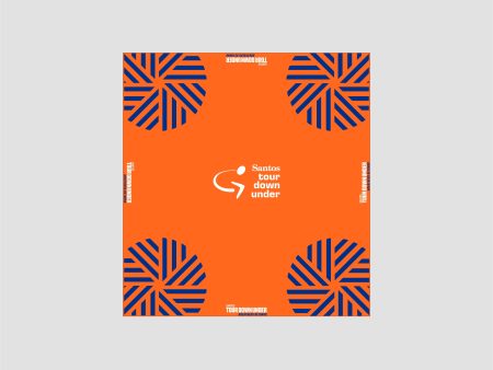 2023 TDU SILK SCARF ORANGE Fashion