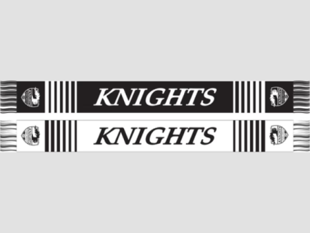 PARA HILLS KNIGHTS CLUB SCARF WITH KNIGHTS LOGOS Hot on Sale