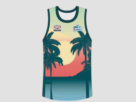 SUBLIMATED SINGLET 1 - AFL masters Townsville 2019 Supply