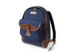 35 Rucksack for Cameras - Navy Canvas   Chocolate Leather Discount